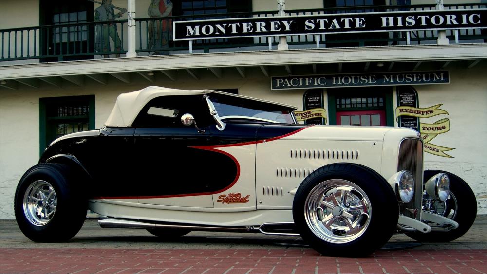 Classic Ford Blaze Vintage Roadster wallpaper