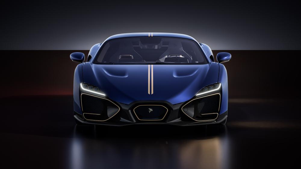 Blue Vittori Turbi Hypercar wallpaper