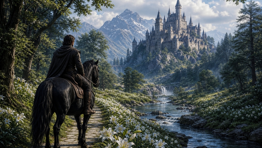 Knight of the Hidden River Kingdom wallpaper