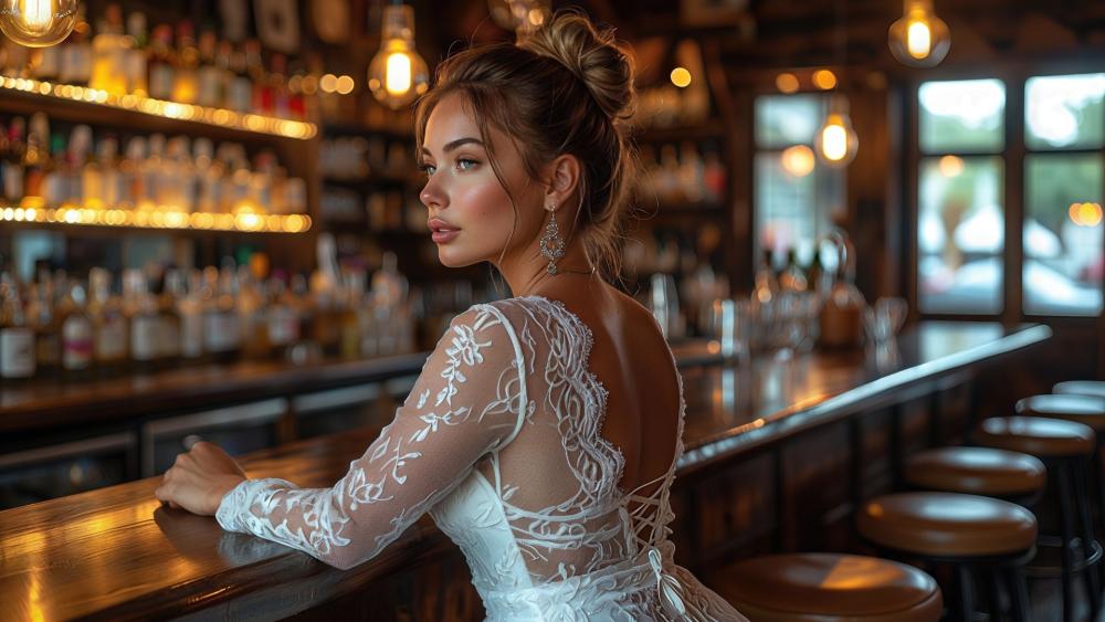 Elegant Nightlife Muse wallpaper