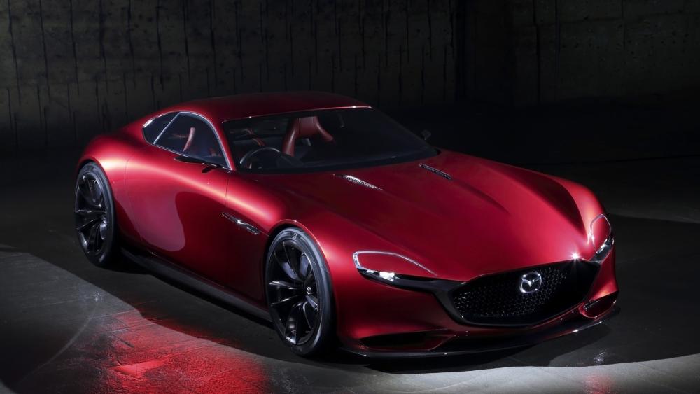Mazda RX Vision Crimson Elegance wallpaper