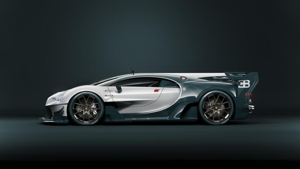 Bugatti Vision GT Sleek Profile wallpaper