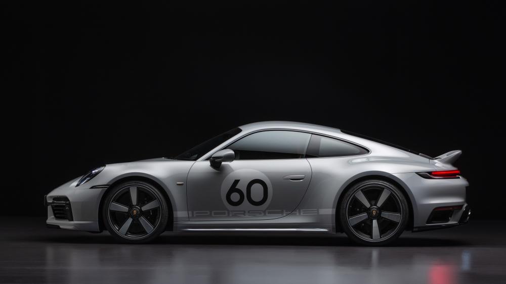 Porsche 911 Silver Speedster wallpaper