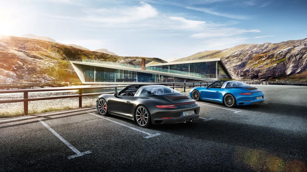 Porsche 911 Targa Twin Elegance wallpaper