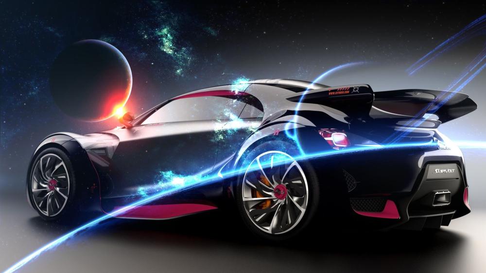 Citroen Survolt Cosmic Speed wallpaper