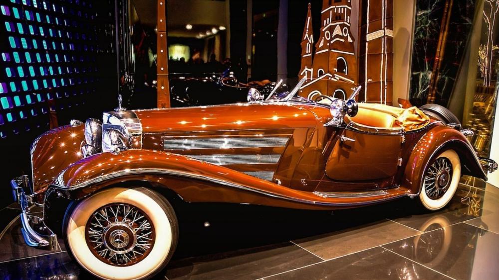 Classic Mercedes-Benz Roadster wallpaper