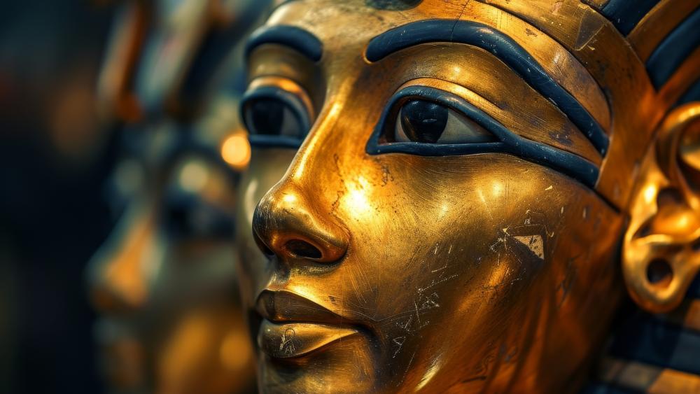 Golden Pharaoh Relic wallpaper