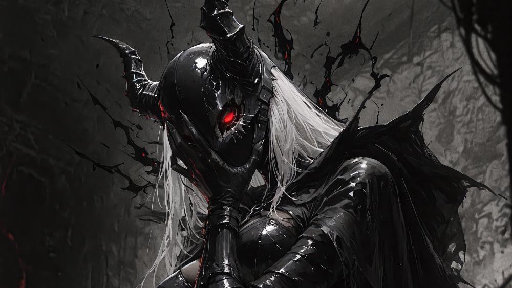 Dark Sovereign of the Abyss wallpaper