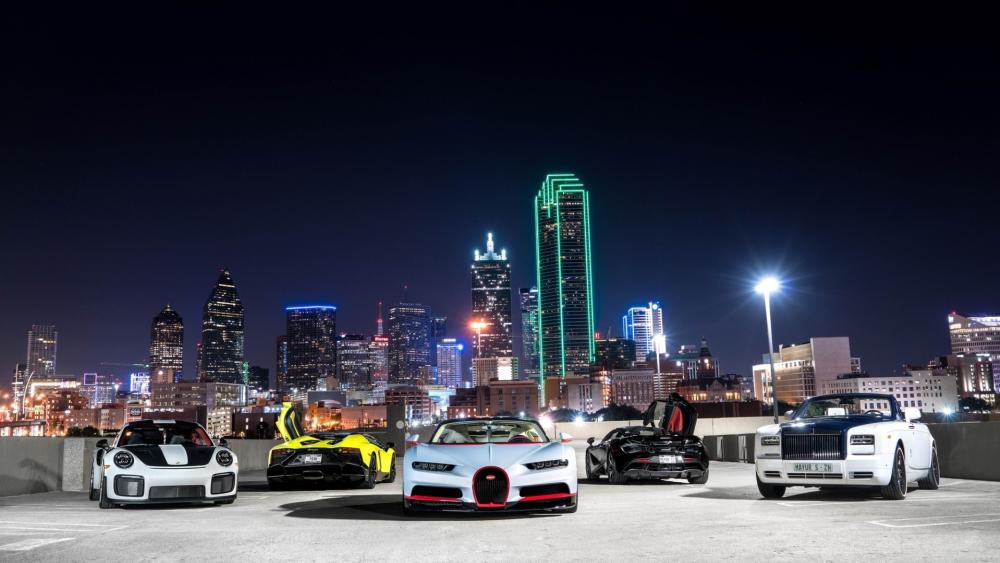 Nightfall Supercar Lineup wallpaper