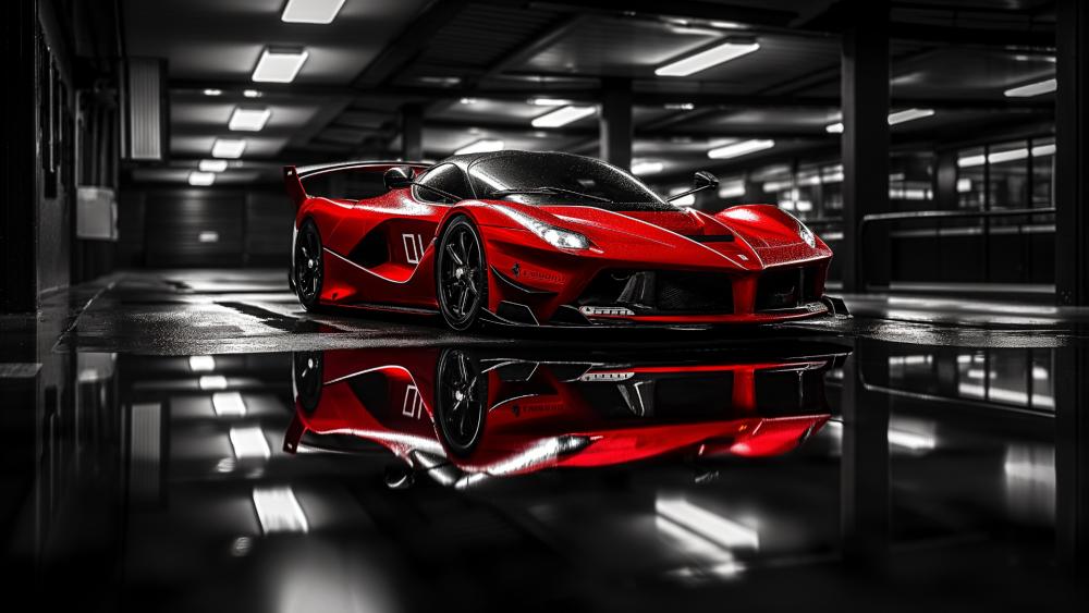 Ferrari FXX-K Evo Supercar wallpaper