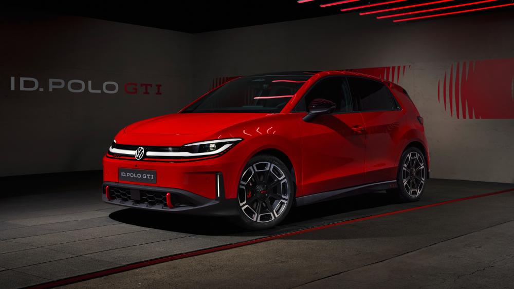 Volkswagen Polo GTI 2026 Red Performance Hatchback wallpaper