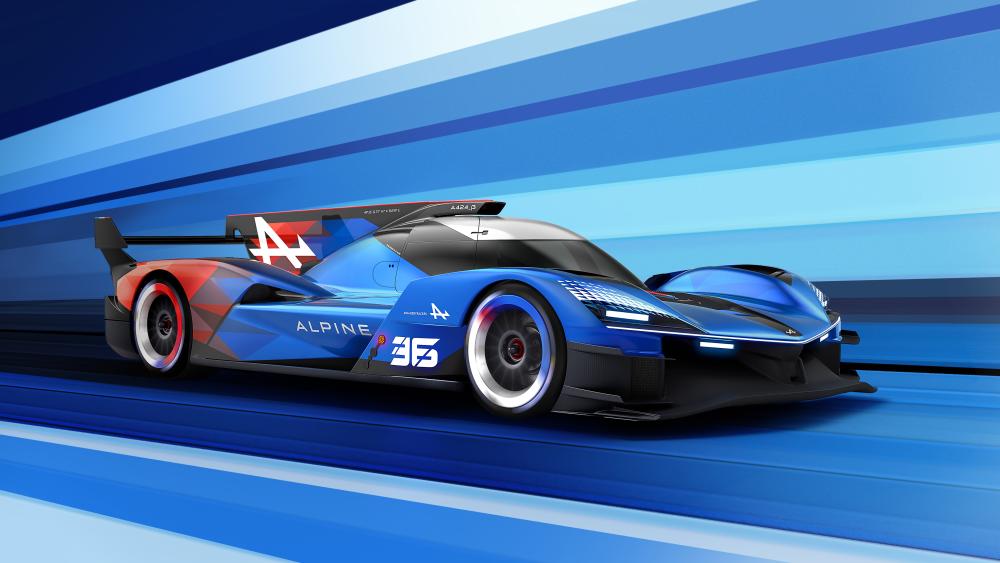 Alpine A424 Beta Hypercar Speed wallpaper