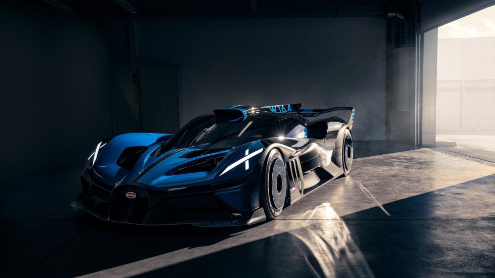 Bugatti Bolide Power In Shadow wallpaper