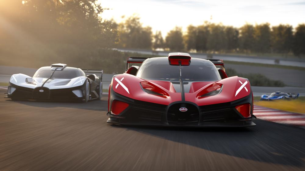 Bugatti Bolide Racing Legends wallpaper