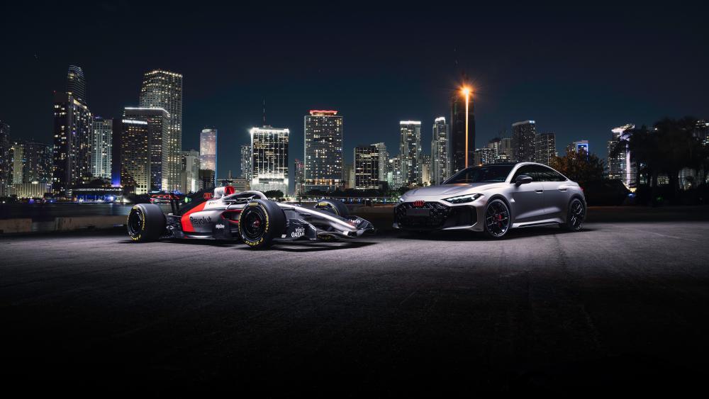 Audi RS 5 Concept Night Drive wallpaper