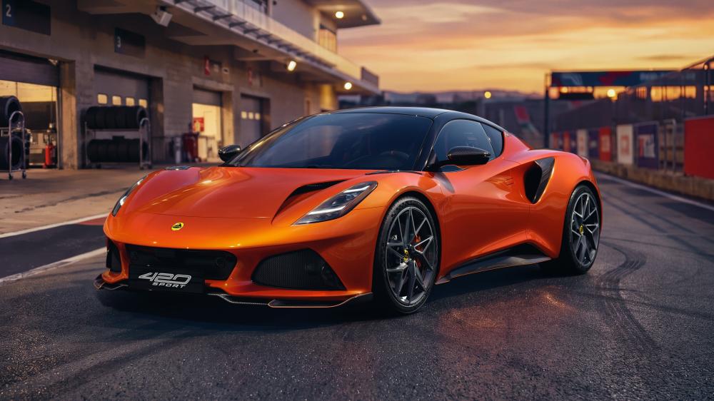 Lotus Emira Sunset Thrill wallpaper