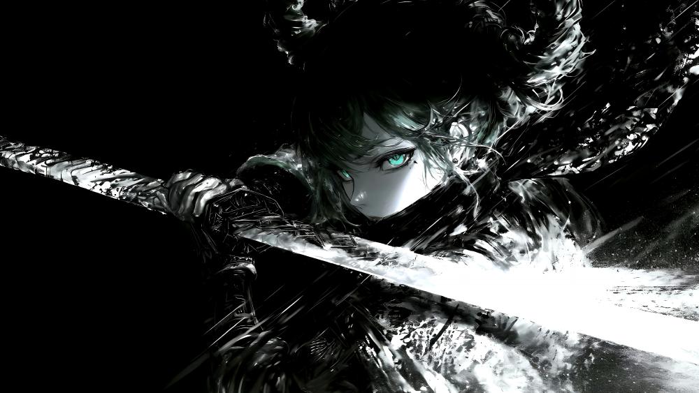 Shadow Blade Duelist wallpaper