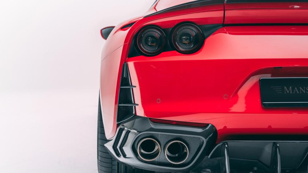 Mansory Ferrari 812 Rear Profile wallpaper