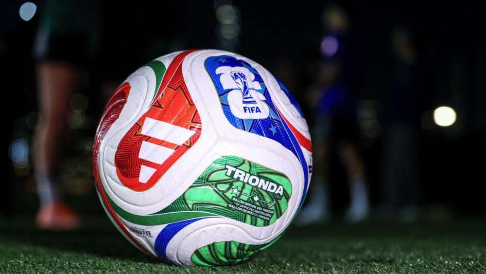 Colorful FIFA Soccer Ball Closeup wallpaper