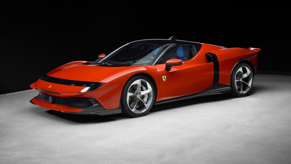 Ferrari 849 Testarossa Red Supercar wallpaper