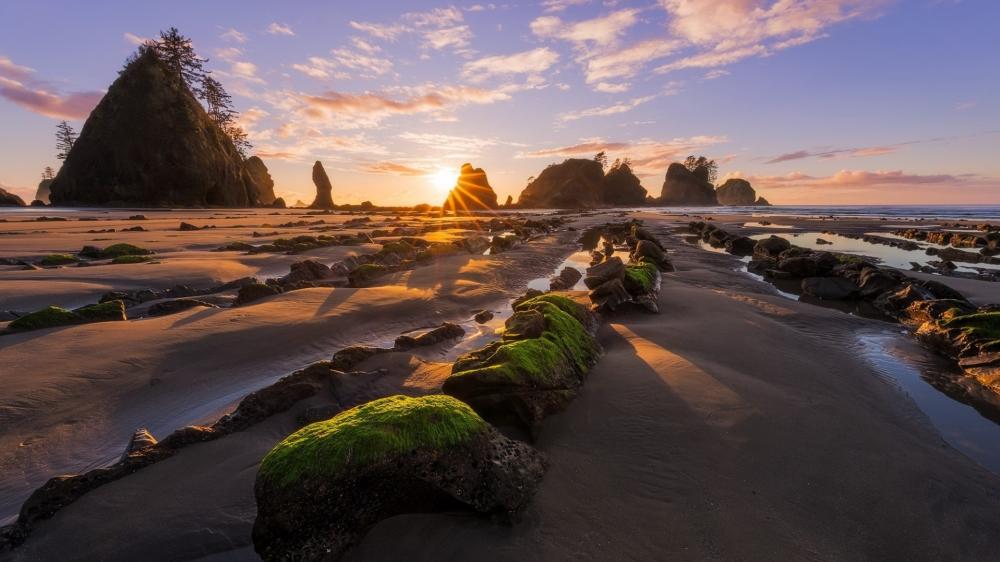 Sunrise Over Point of the Arches wallpaper