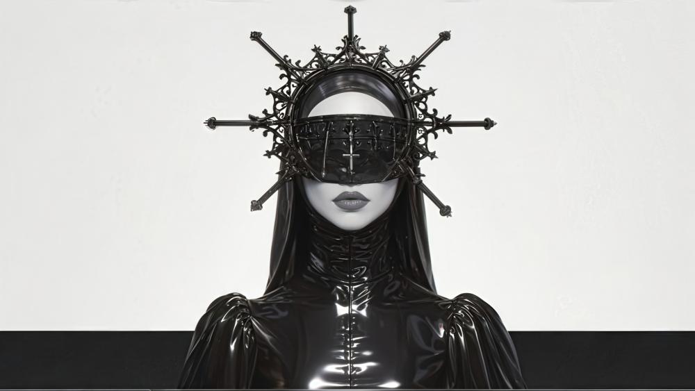 Gothic Eclipse Queen wallpaper