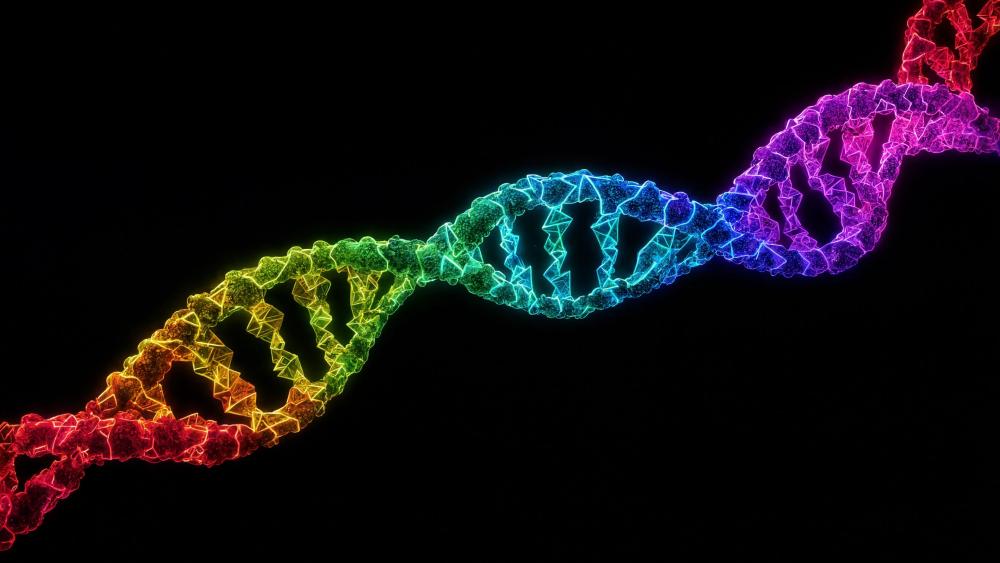 Rainbow Helix Spectrum wallpaper