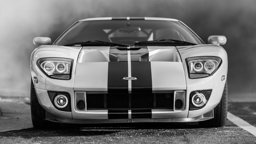 Classic Ford GT Front View wallpaper