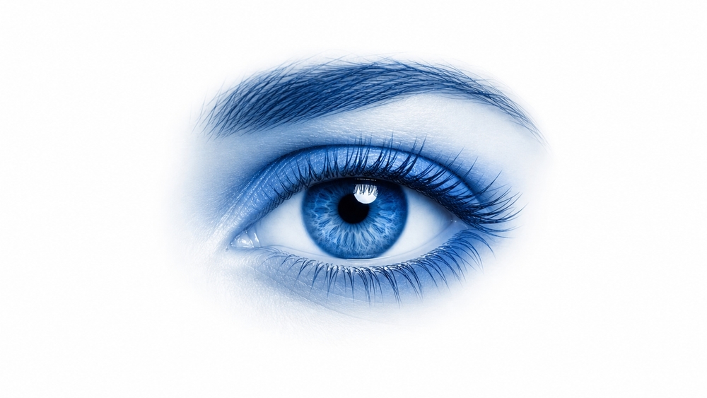 Blue Eye Minimalism wallpaper