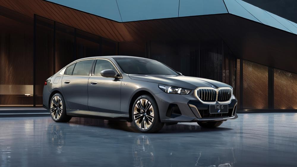 BMW i5 M Sport Luxury electric cars wallpaper