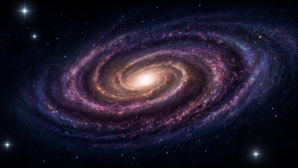 Spiral Heart of the Cosmos wallpaper