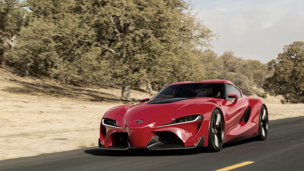 Toyota FT1 Speed on the Open Road wallpaper