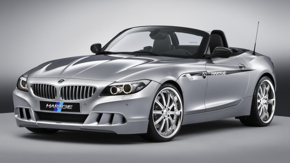 BMW Roadster Silver Performance wallpaper
