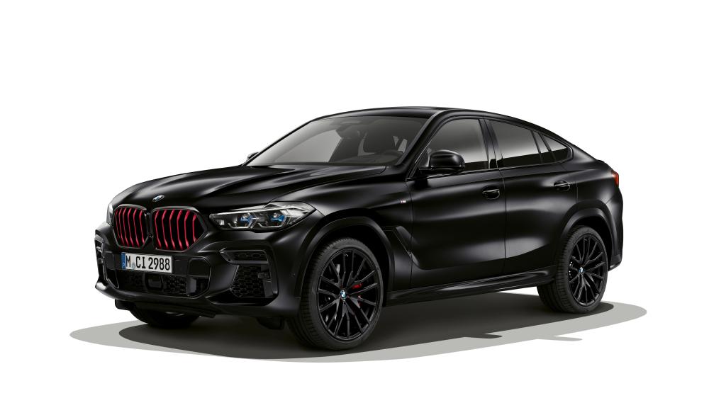 BMW X6 M50i Black Luxury wallpaper