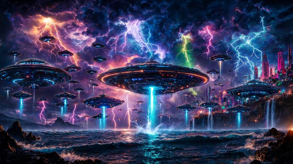 Alien Storm Invasion wallpaper