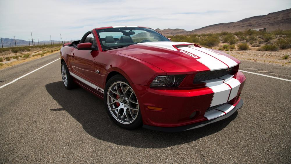 Shelby GT350 Convertible Desert Cruise wallpaper