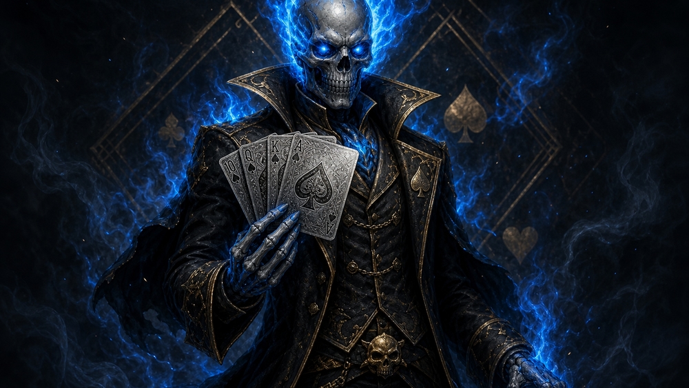 Dead Man’s Royal Hand wallpaper