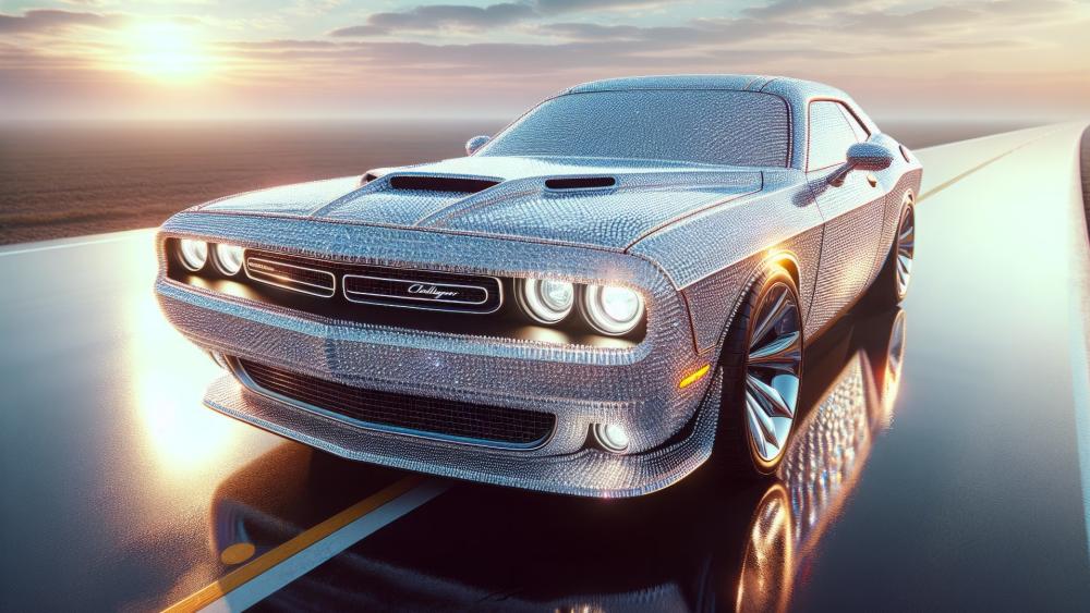 Dodge Challenger Power on the Horizon wallpaper