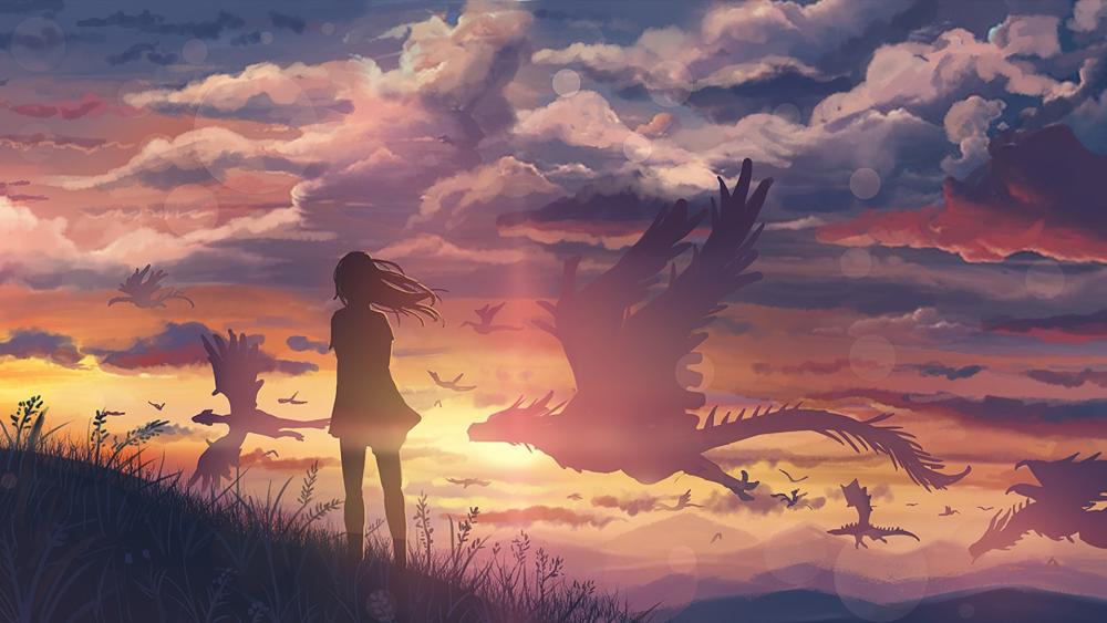Twilight Dragonflight wallpaper