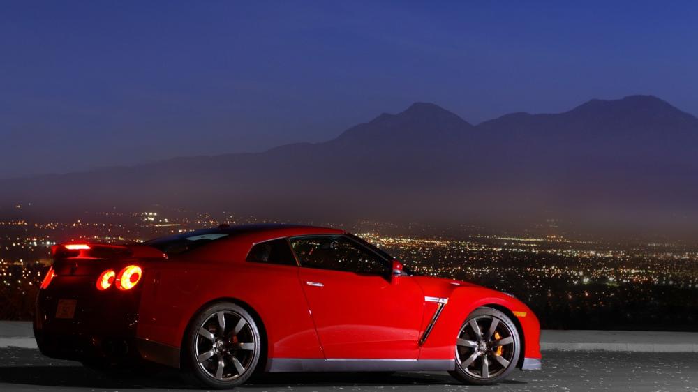 Nissan GT-R Twilight Vista wallpaper