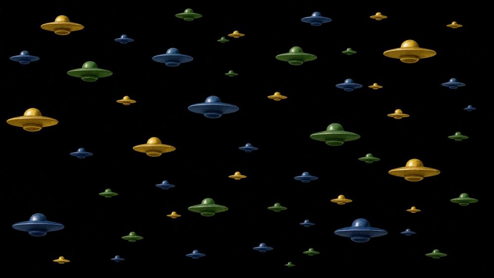 Mini Alien Invasion wallpaper