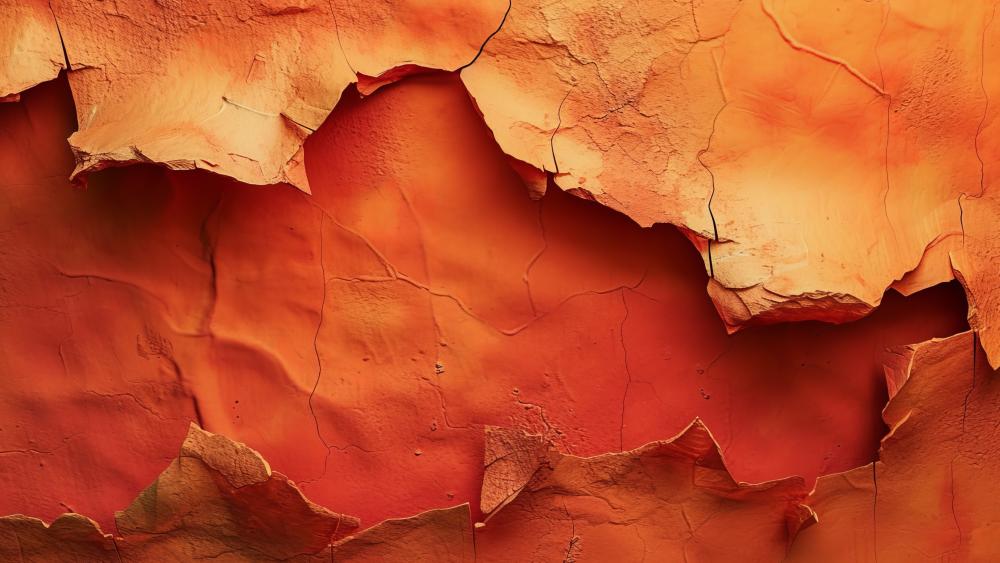 Crimson Ember Texture wallpaper