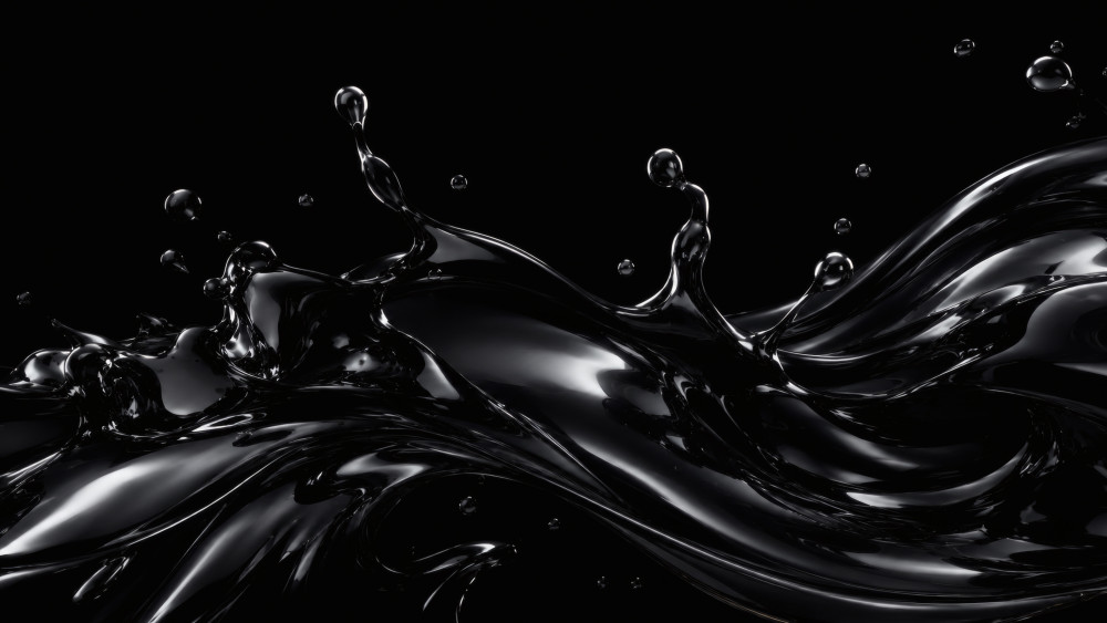 Midnight Liquid Surge wallpaper