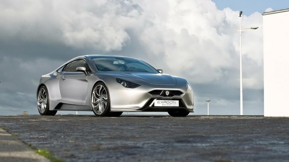 Exagon Furtive EGT Silver Coupe wallpaper