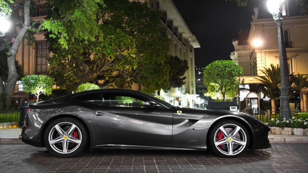 Ferrari F12 Berlinetta Night Street Elegance wallpaper