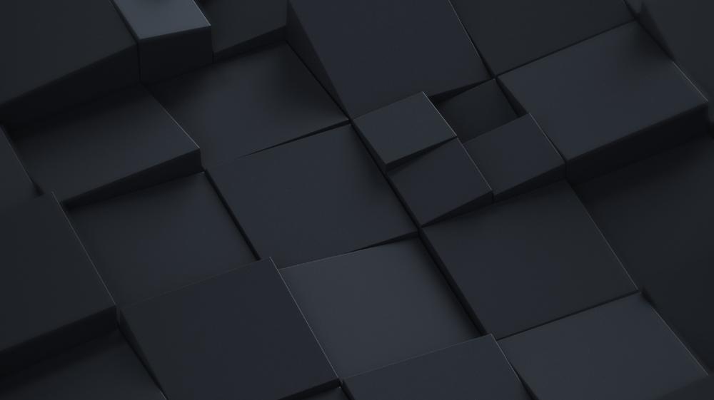 Dark Geometric Depth wallpaper