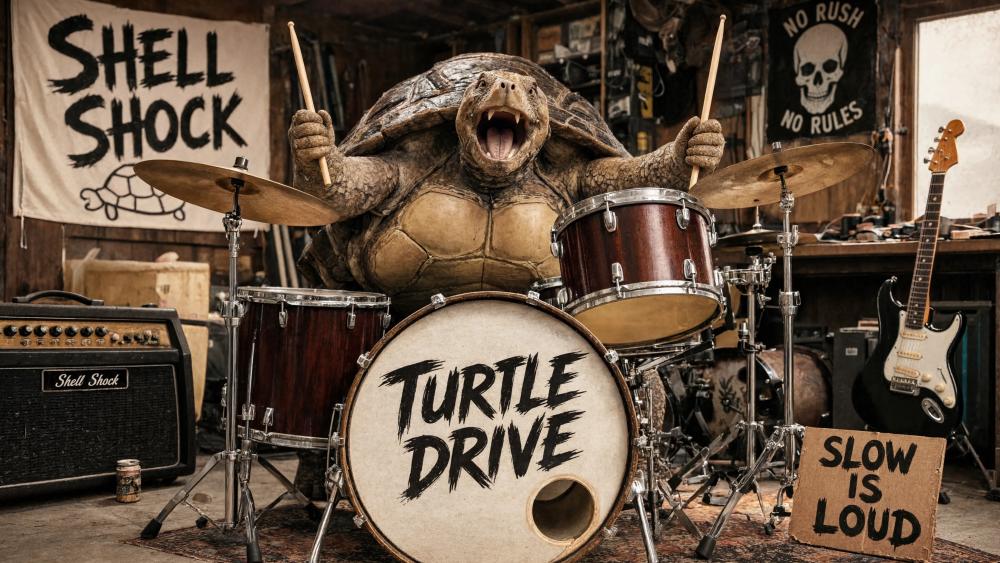 Tortoise Power wallpaper