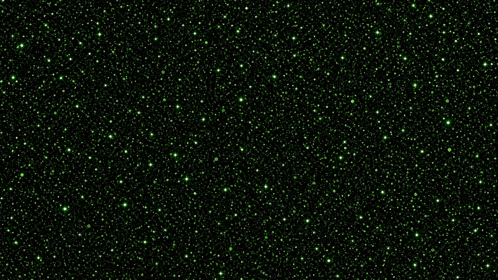 Emerald Stardust Field wallpaper