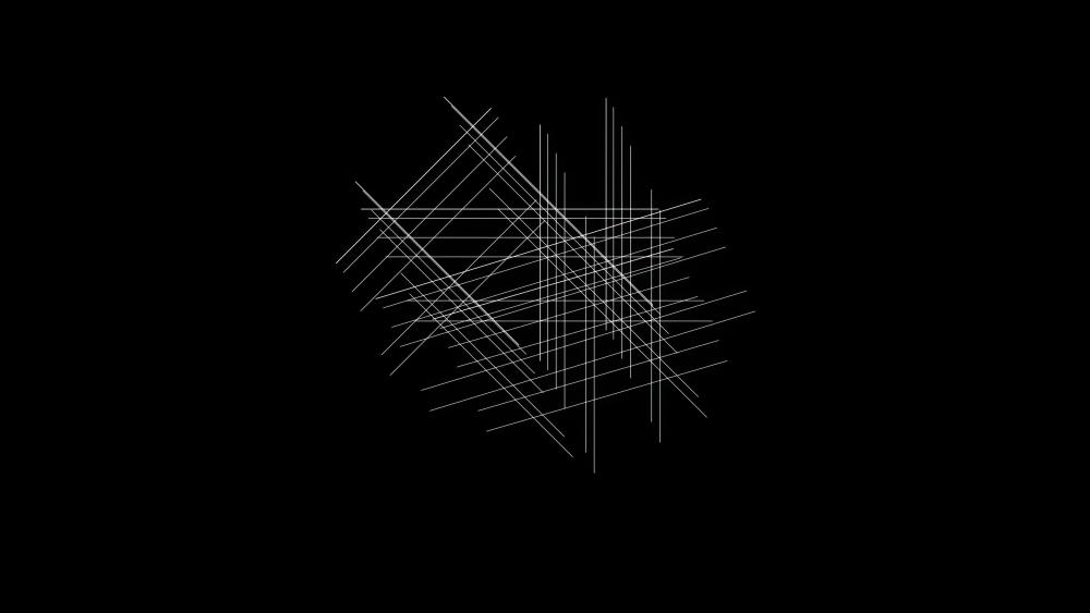 Minimal Line Geometry wallpaper