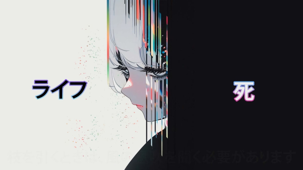 Glitch Between Life and Death wallpaper